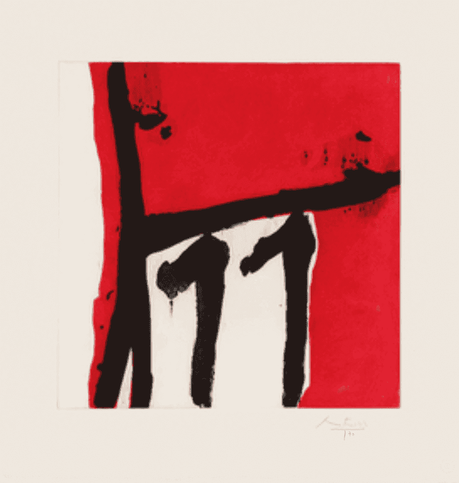 Robert Motherwell, ‘Mexican Night II’, 1984, Print, Aquatint in colors, null, Numbered