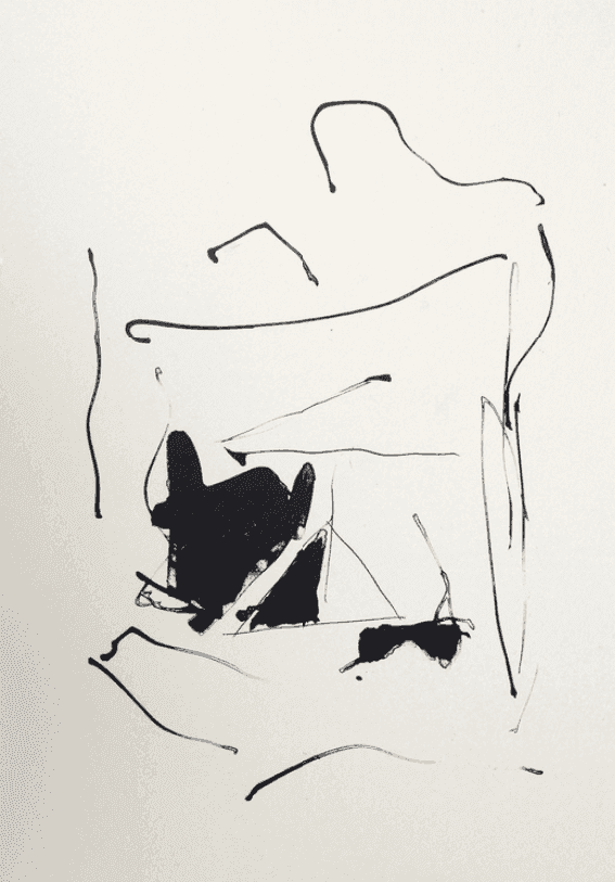 Robert Motherwell, ‘No. 14 (from Three Poems)’, 1988, Print, Lithograph on Japon with Chine Colle to Magnani paper, Limited Editions Club, Numbered
