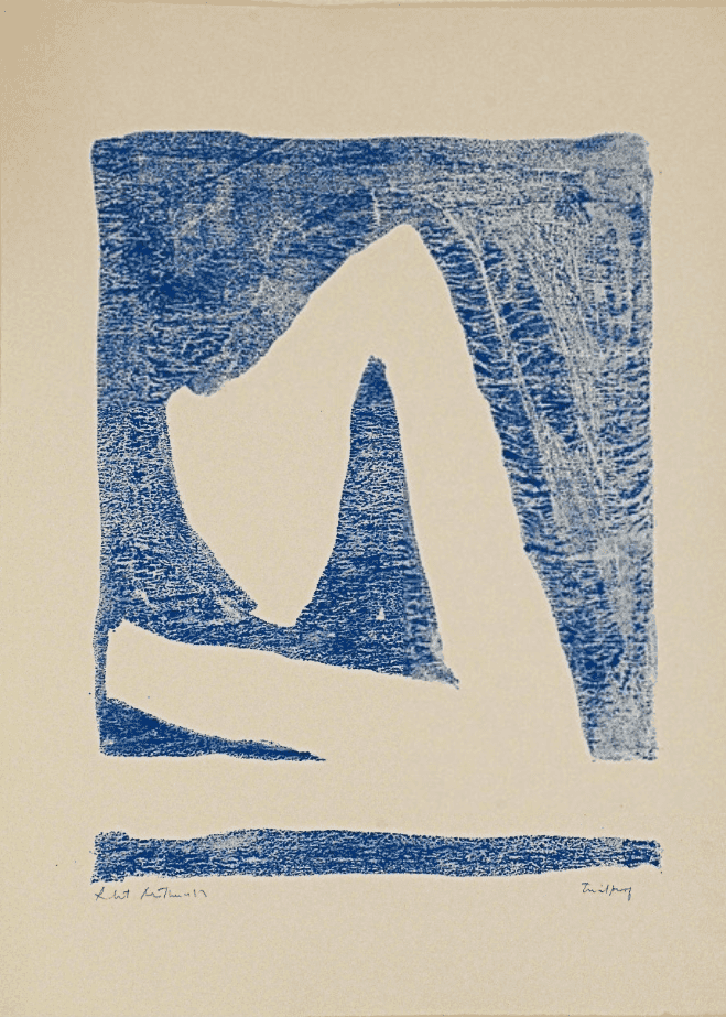 Robert Motherwell, ‘Summertime in Italy (With Blue)’, 1966, Print, Lithograph, null, 