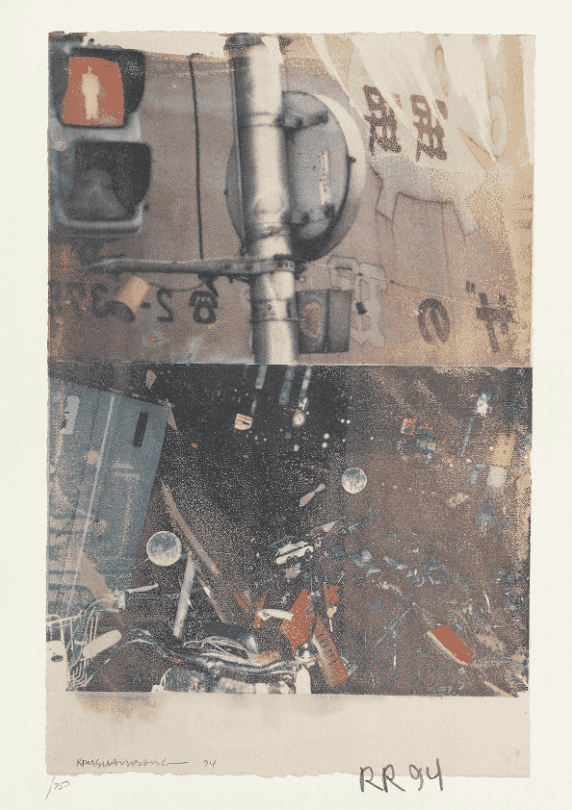 Robert Rauschenberg, ‘Bulkhead (Day Lights)’, 1994, Print, Lithograph in colors on wove paper, null, Numbered, Dated