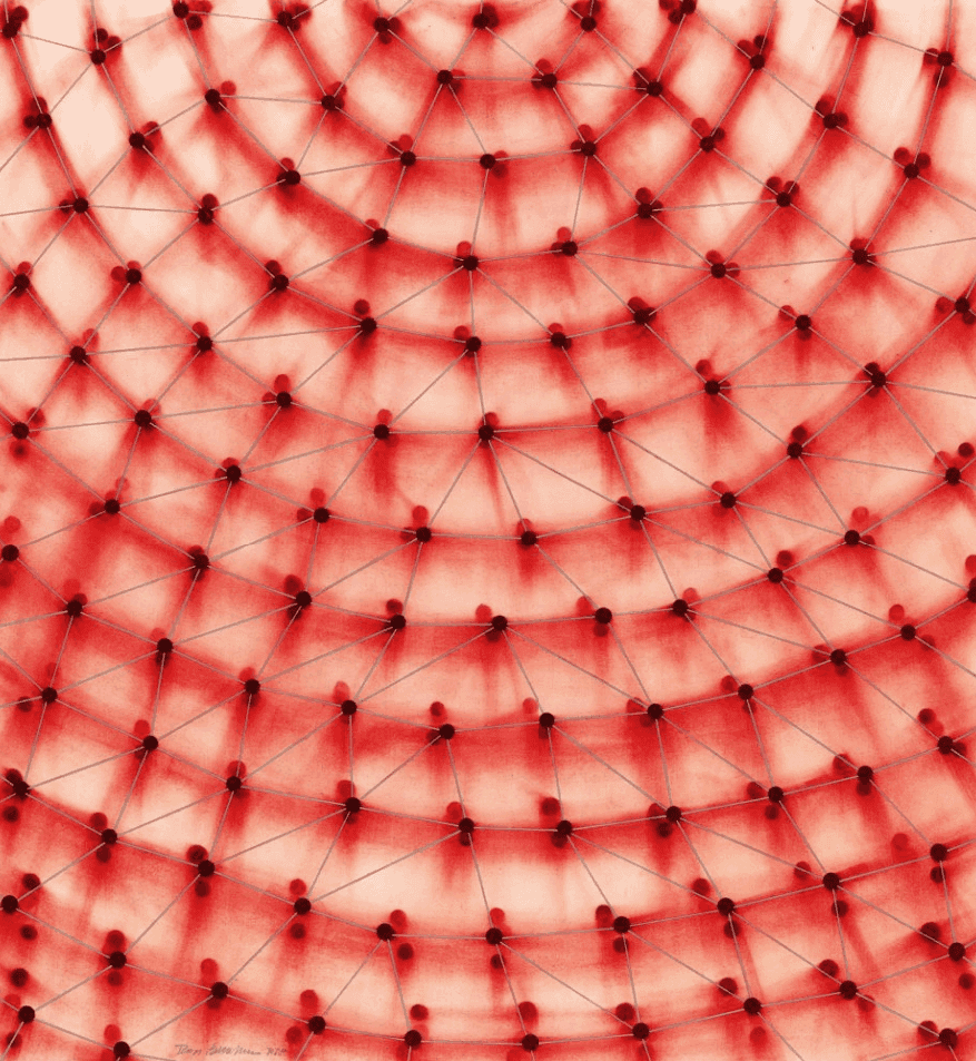 Ross Bleckner, ‘Dome (Red)’, 2017, Print, Archival Pigment Inks, null,