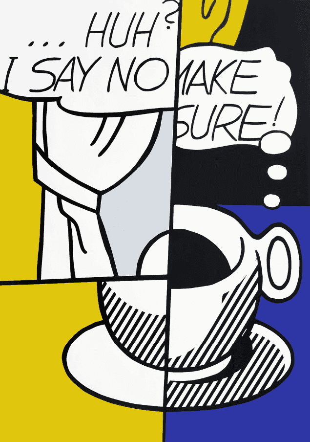 Roy Lichtenstein, ‘Huh’, 1976, Print, Limited edition serigraph on rag paper., null, Numbered