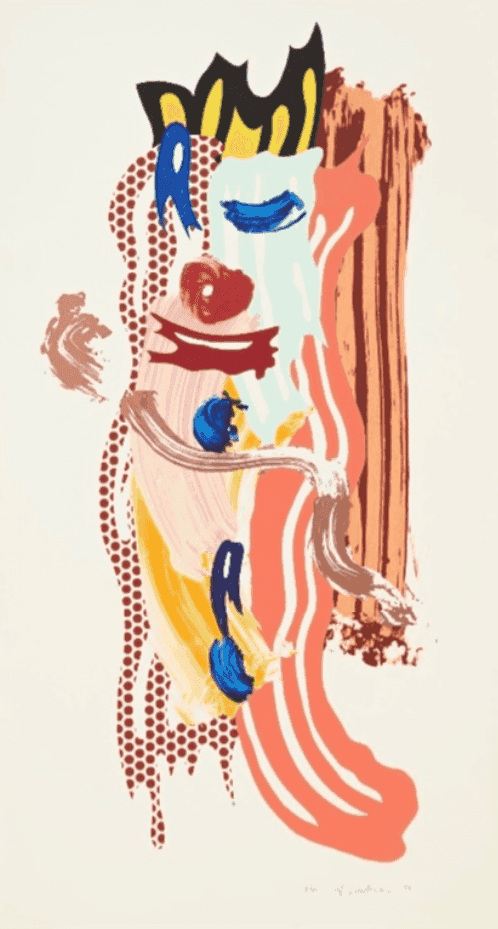 Roy Lichtenstein, ‘Roads Collar ’, 1989, Print, Lithograph, waxtype, woodcut, and screenprint on cold-pressed Saunders Waterford paper, null, Numbered