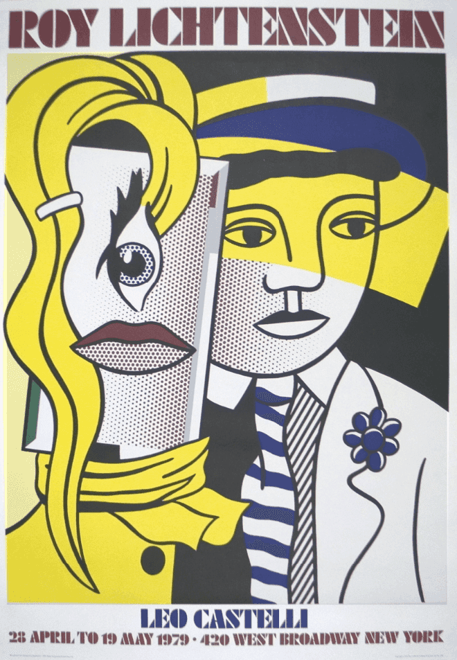 Roy Lichtenstein, ‘Stepping Out’, 1979, Print, Offset Lithograph, null, Numbered