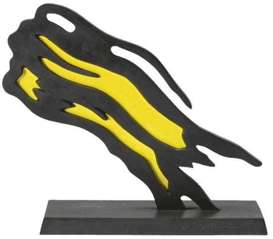 Roy Lichtenstein, ‘Weisman Award’, 1991, Sculpture, Cast bronze with applied acrylic paint,  Gemini G.E.L., Numbered, Dated