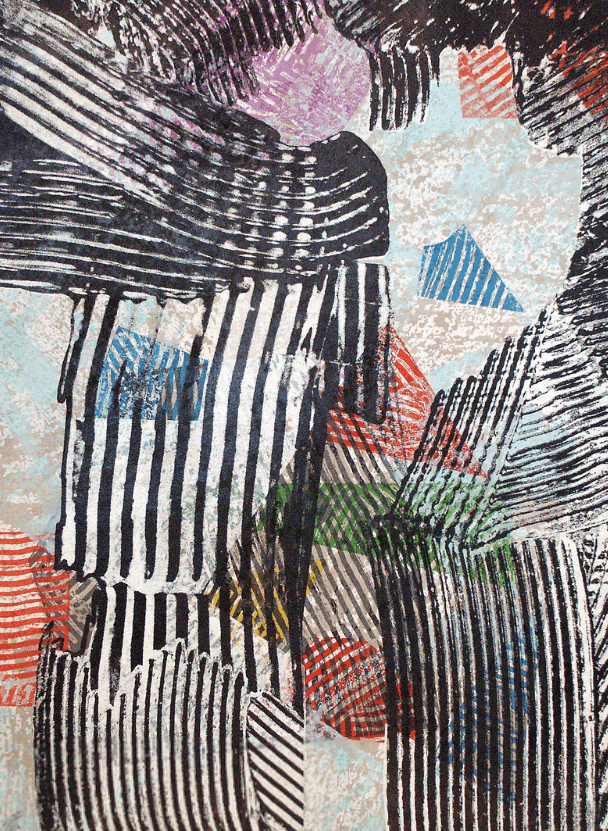 Sam Gilliam, ‘Dogon V’, 2005, Print, Intaglio Lithograph, Vermillion Editions Limited,