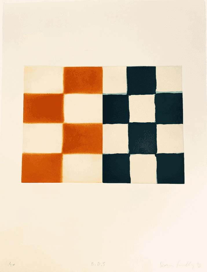 Sean Scully, ‘Barcelona Diptych V’, 1995, Print, Aquatint and spit bite, null, Numbered, Dated