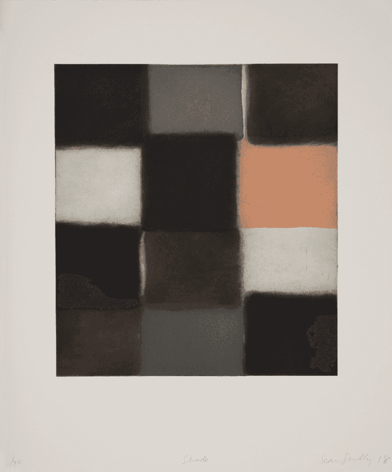 Sean Scully, ‘Shade’, 2018, Print, Aquatint, sugarlift and spitbite, null, Numbered, Dated