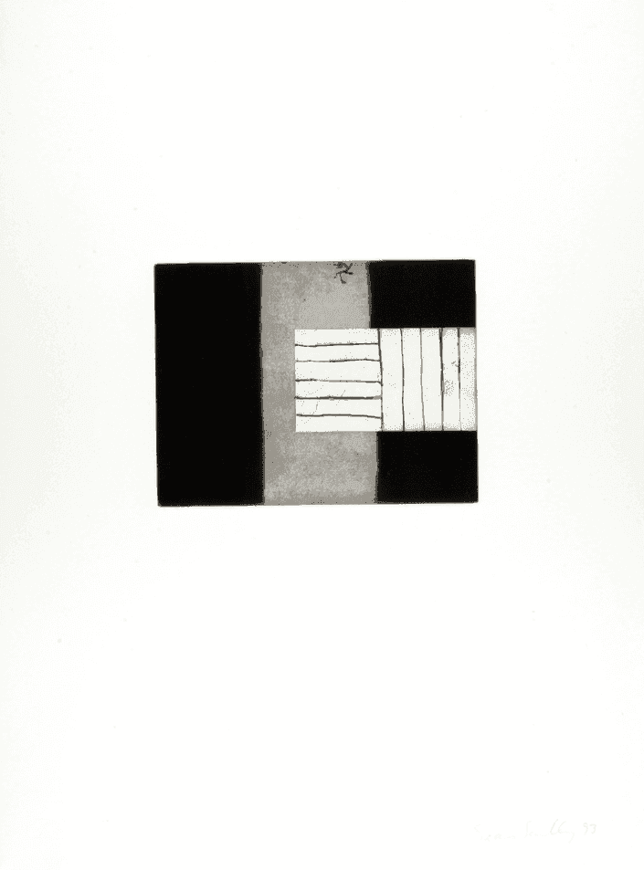 Sean Scully, ‘She Weeps Over Rahoon’, 1993, Print, Etching, Galerie Klüser , Numbered
