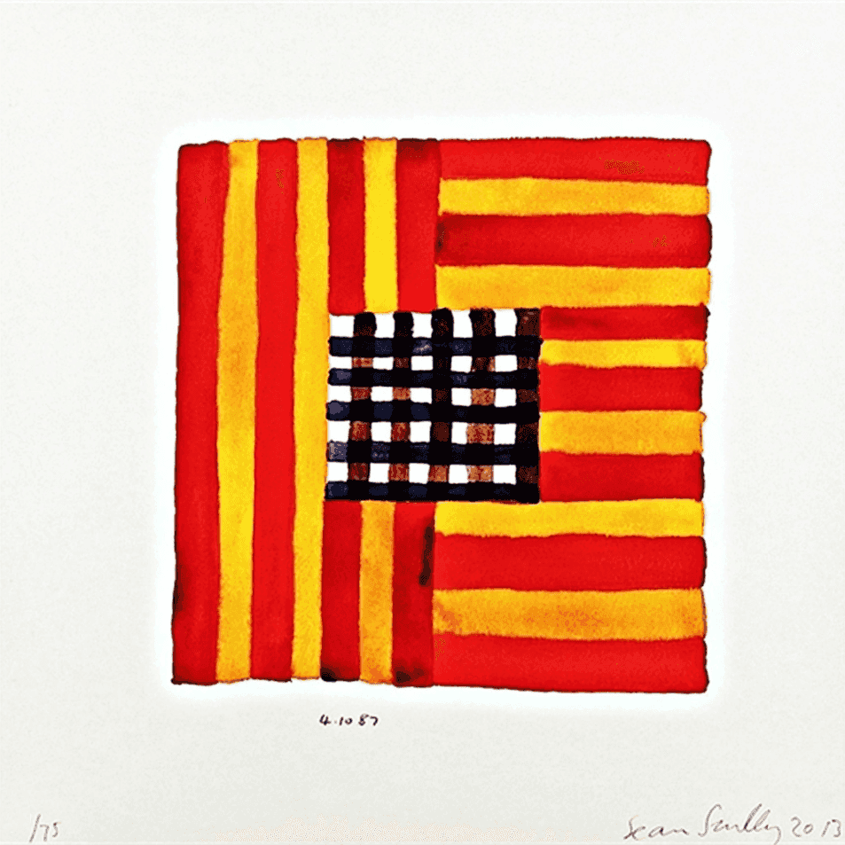Sean Scully, ‘The Drawing Center Print’, 2013, Print, Archival pigment print on 300 gsm hannemuhle paper, The Drawing Center, Numbered, Dated