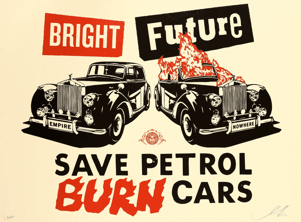 Shepard Fairey (Obey), ‘Bright Future’, 2012, Print, Screen print, null, Numbered