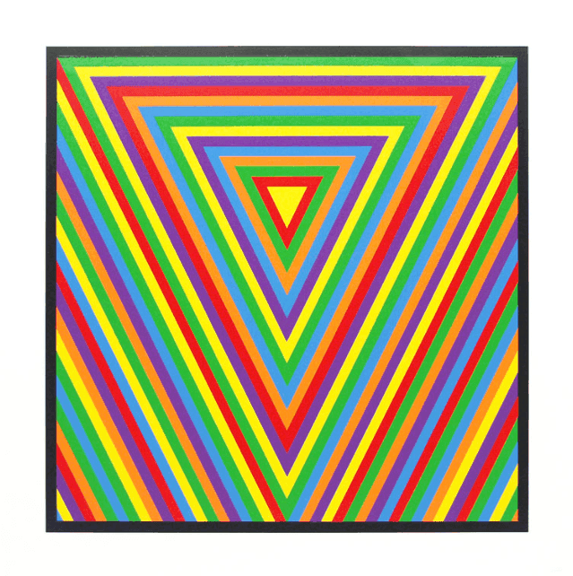 Sol LeWitt, ‘Color Bands, Plate # 06’, 2000, Print, Linocut in colors in Somerset paper, null, Numbered