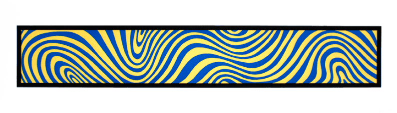 Sol LeWitt, ‘Wavy Irregular Bands, Plate #03’, 1996, Print, Arches 88, null, Numbered
