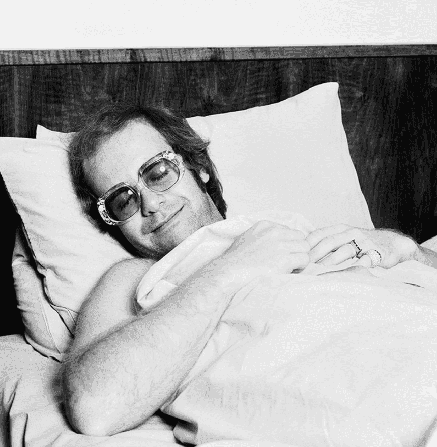 Terry O'Neill, ‘Elton John (Estate Edition)’, 1975, Print, Gelatin Silver Print, null, 