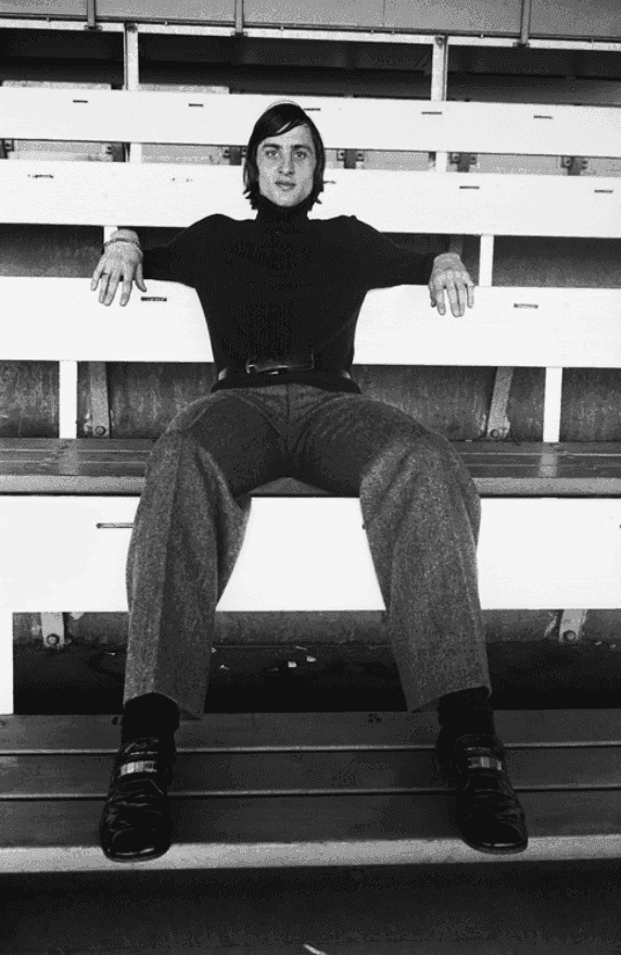 Terry O'Neill, ‘Johan Cruyff in the Stands’, 2023, Print, Silver gelatin, null, 