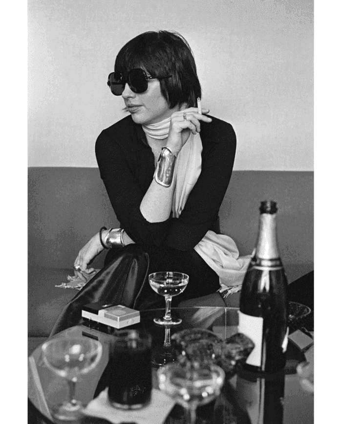 Terry O'Neill, ‘Liza Minnelli Smoking’, 1974, Print, Posthumous Edition: Gelatin Silver Print, null, 