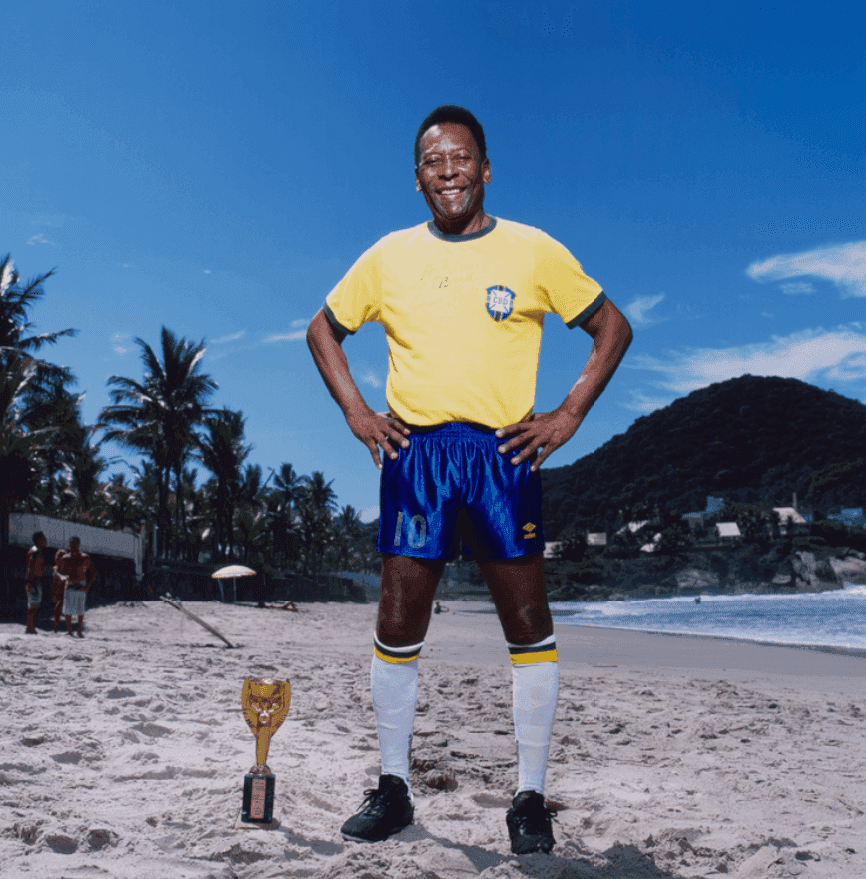Terry O'Neill, ‘Pele in Santos’, 2013, Print, Chromogenic print, null, 