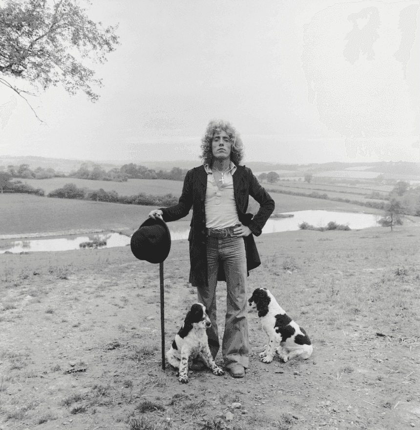 Terry O'Neill, ‘Roger Daltrey at Home in England’, 1978, Print, Silver Gelatin Print, null, 