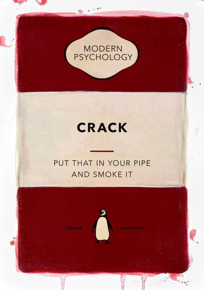 The Connor Brothers, ‘Crack (Small Hand Coloured - Red)’, 2024, Print, Hand Embellished Limited Edition, null, Numbered