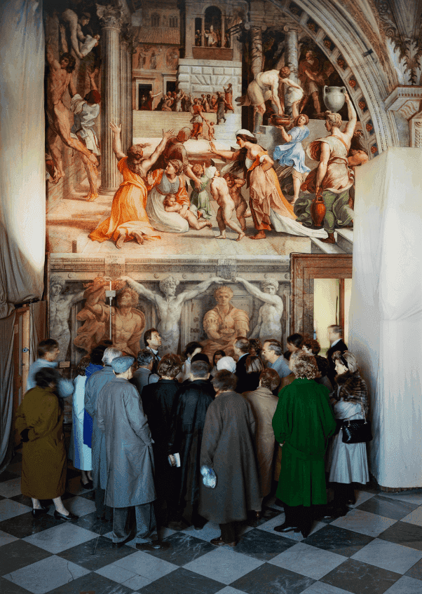 Thomas Struth, ‘Stanze di Raffaelo I, Rome 1990’, 1992, Print, Chromogenic print, null, 