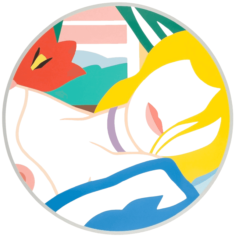 Tom Wesselmann, ‘Blonde Vivenne’, 1989, Print, Screenprint in colors on museum board, International Images, 