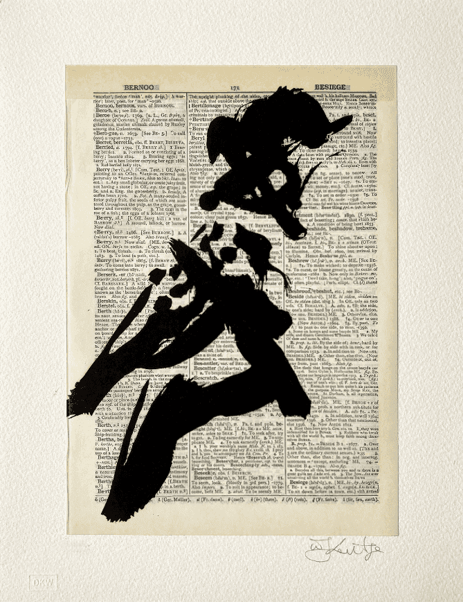 William Kentridge, ‘Universal Archive (Ref.28)’, 2012, Print, Linocut printed on Shorter Oxford English Dictionary, null, Numbered