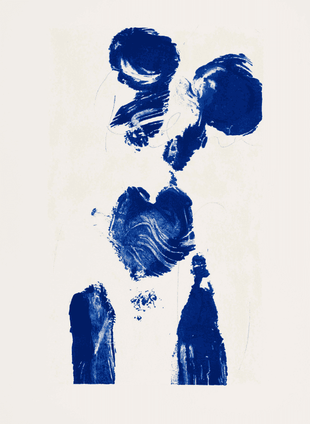 Yves Klein, ‘Helena’, 2004, Print, Lithograph in colors on paper, null, Numbered