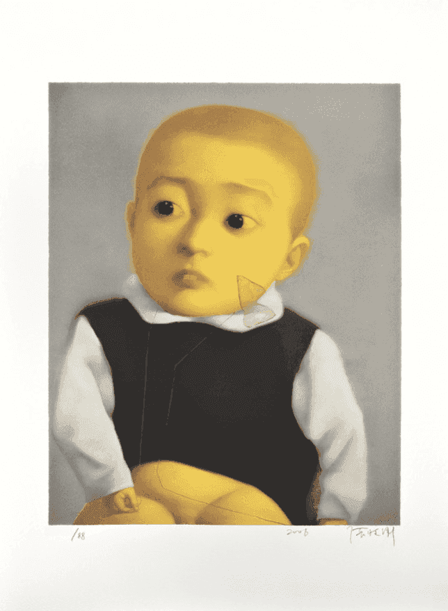Zhang Xiaogang, ‘Amnesia and Memory - X’, 2006, Print, Lithograph, Gallery Artside, Numbered
