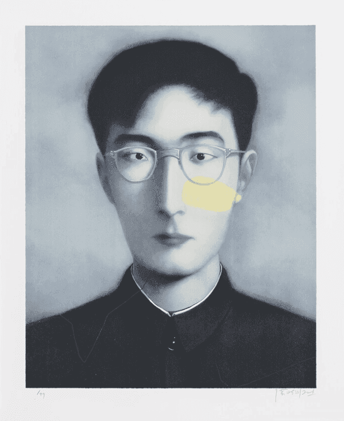 Zhang Xiaogang, ‘Bloodline’, 2006, Print, Lithograph, Beijing Commune, Dated