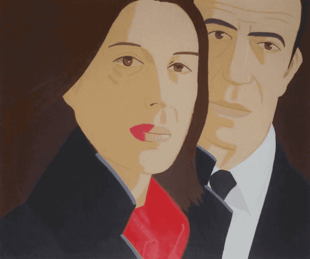 Alex Katz, ‘Alex and Ada’, 1976, Print, Screenprint in colors on Arches paper, null, 