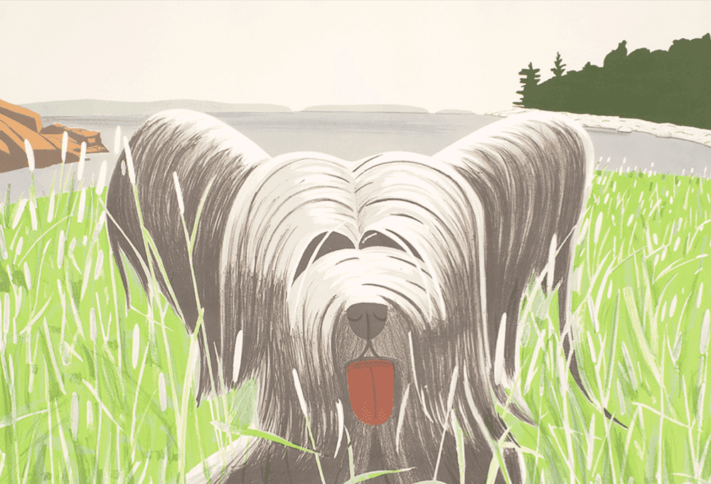 Alex Katz, ‘Dog at Duck Trap’, 1976, Print, Lithograph, null, Numbered
