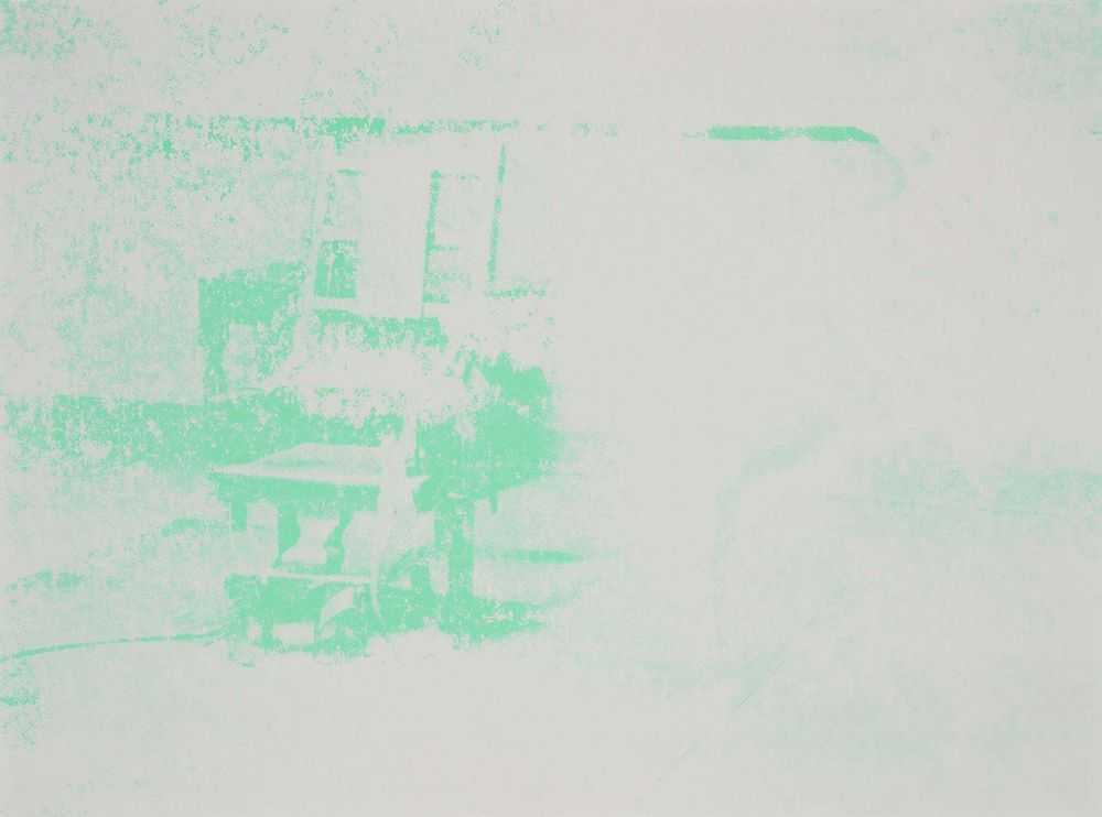 Andy Warhol, ‘Electric Chair (FS II.80)’, 1971, Print, Screenprint on paper, Bruno Bischofberger, Numbered, Dated