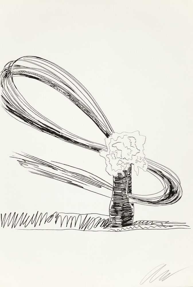 Andy Warhol, ‘Flowers (Black and White) (FS II.107)’, 1974, Print, Screenprint on Arches paper and J. Green paper, null, Numbered