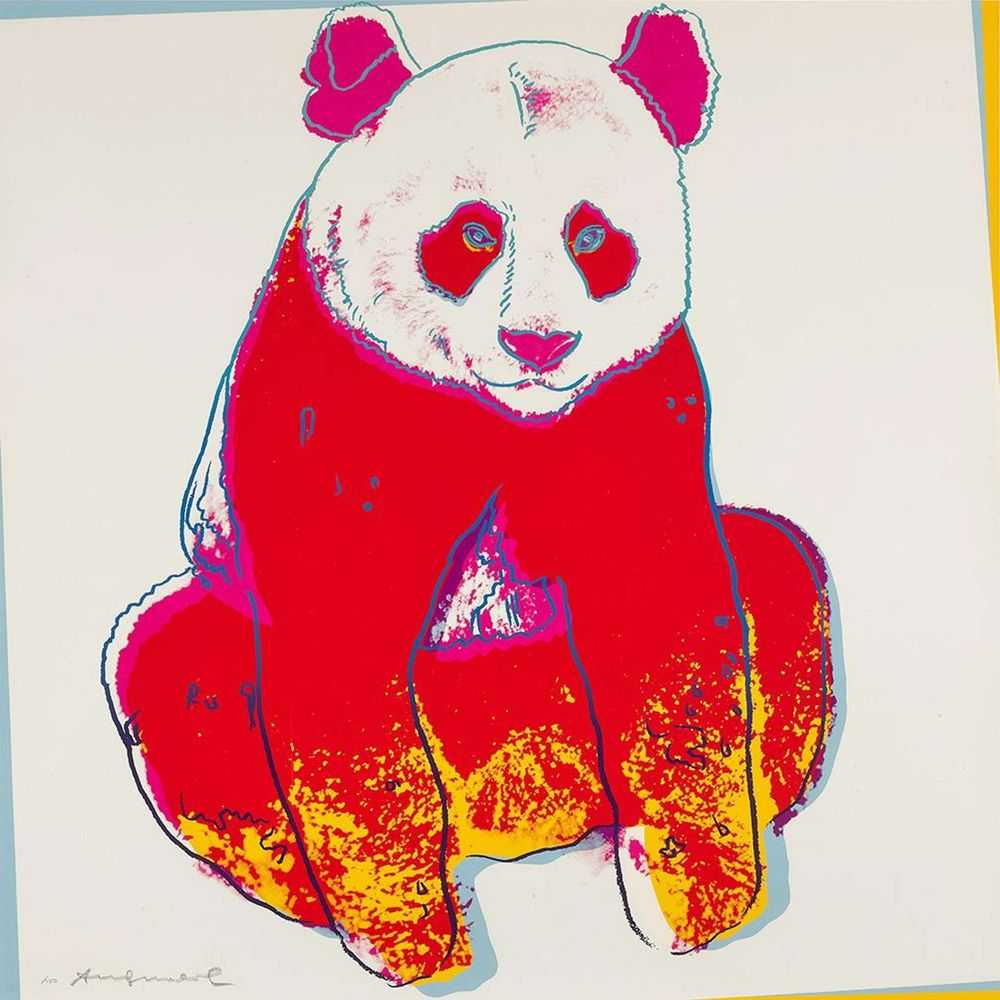 Andy Warhol, ‘Giant Panda (FS II.295)’, 1983, Print, Screenprint on Lenox Museum Board., Ronald Feldman Fine Arts Inc., Numbered
