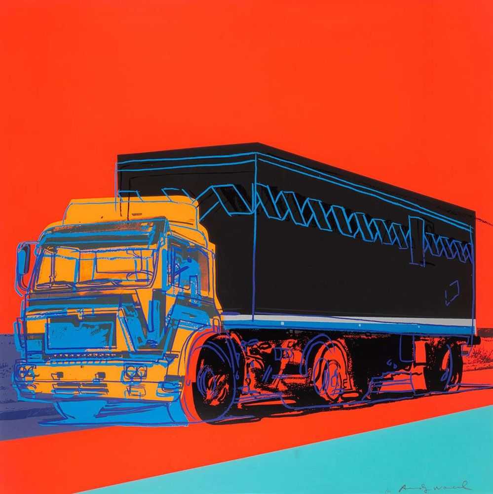 Andy Warhol, ‘Truck (FS II.369)’, 1985, Print, Screenprint on Lenox Museum Board, Bundesverband des Deutschen Güterfernverkehrs, Numbered