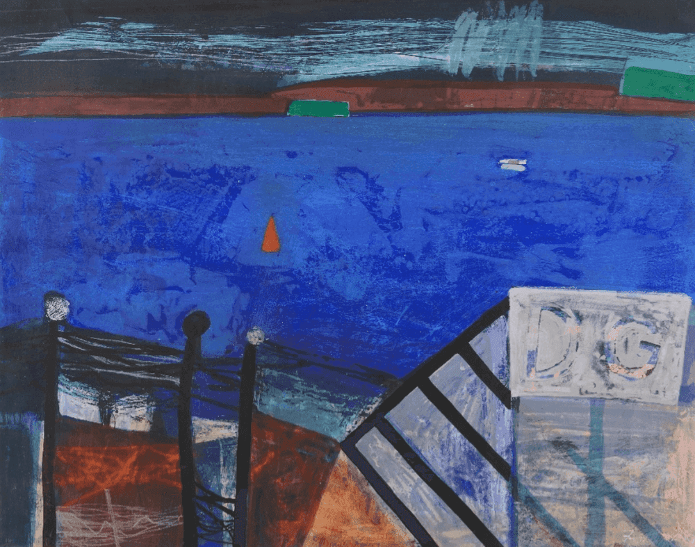 Barbara Rae, ‘Mull Ferry’, 1997, Print, Screenprint in colours on wove, null, 