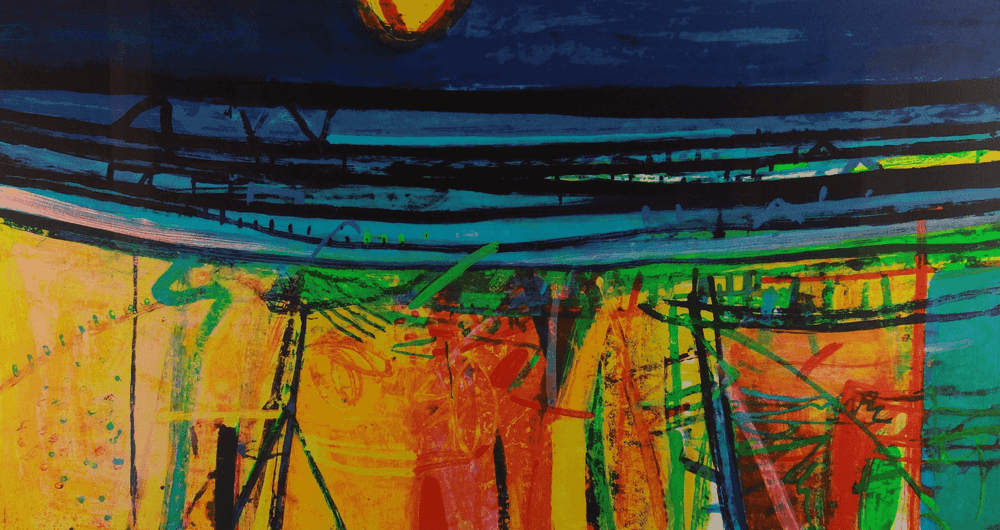 Barbara Rae, ‘Seafence’, 2021, Print, Silkscreen, null, 