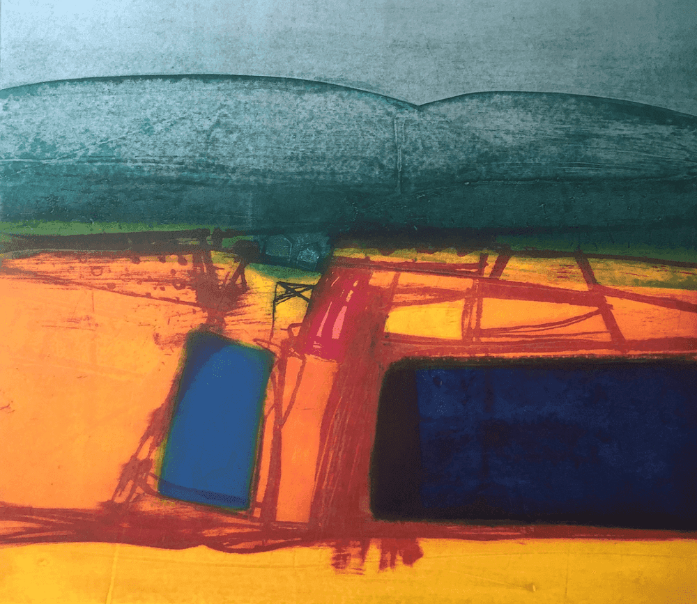 Barbara Rae, ‘Yesnaby’, 2012, Print, Carborundum, null, 