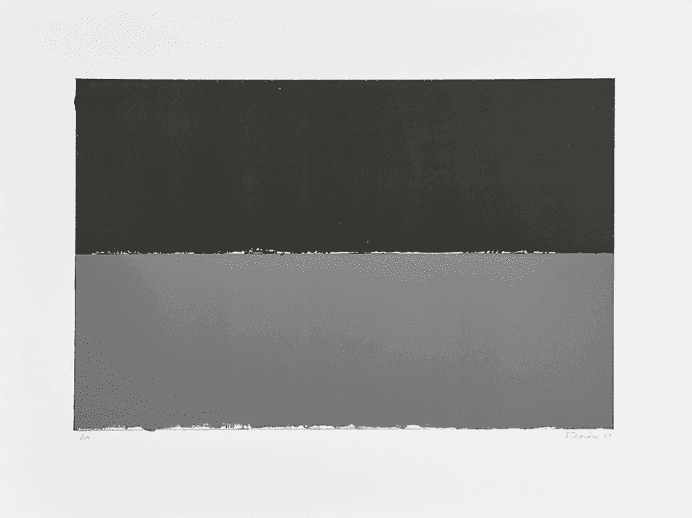 Brice Marden, ‘Gulf’, 1969, Print, Lithograph in colors on Rives paper, Tanglewood Press, New York, Numbered, Dated