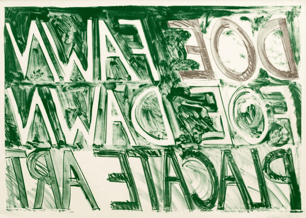Bruce Nauman, ‘Doe Fawn’, 1973, Print, Lithograph in colors, null, Numbered, Dated