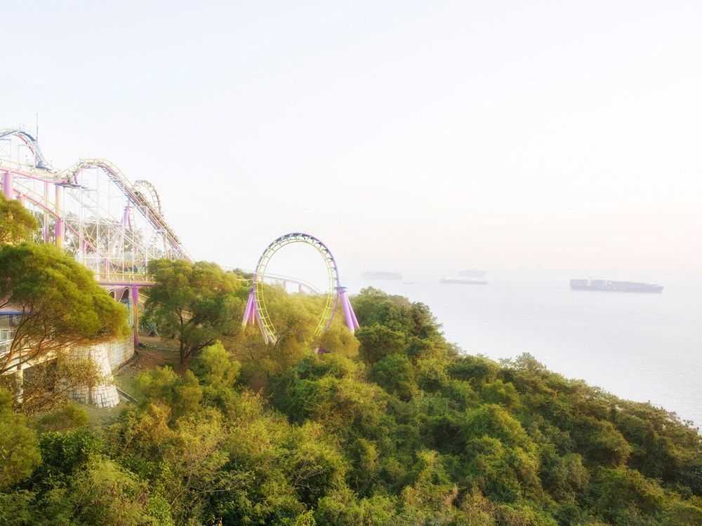 Chris Frazer Smith, ‘Roller Coaster (Large)’, 2000, Print, C-Type Matte Print, null, 