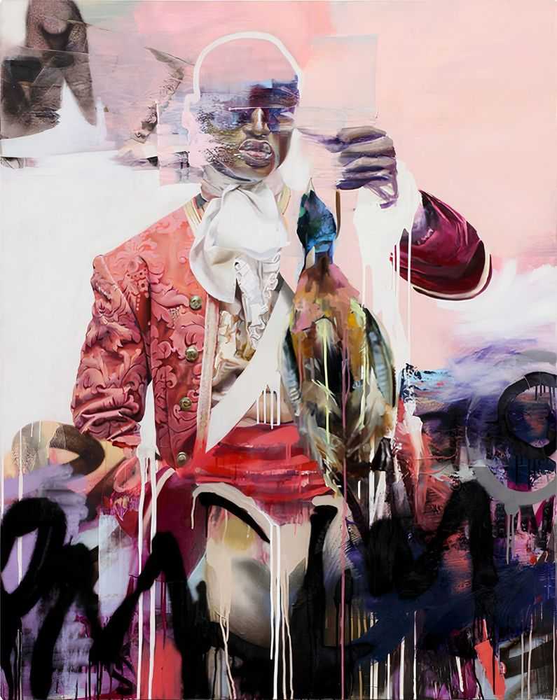 Conor Harrington, ‘Modern Monarchy’, 2012, Print, Giclee with 22-carat gold leaf and silkscreen gloss on 330gsm Somerset Satin paper, Lazarides, Numbered