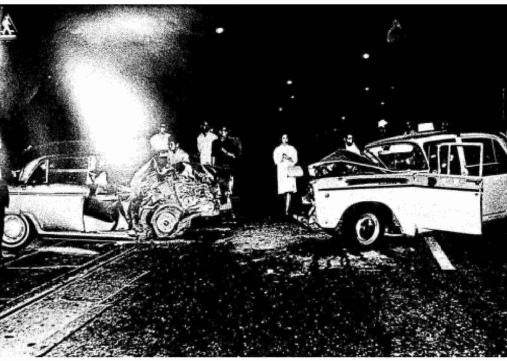 Daido Moriyama, ‘Accident’, 2012, Print, Screenprint on Canvas, null, 