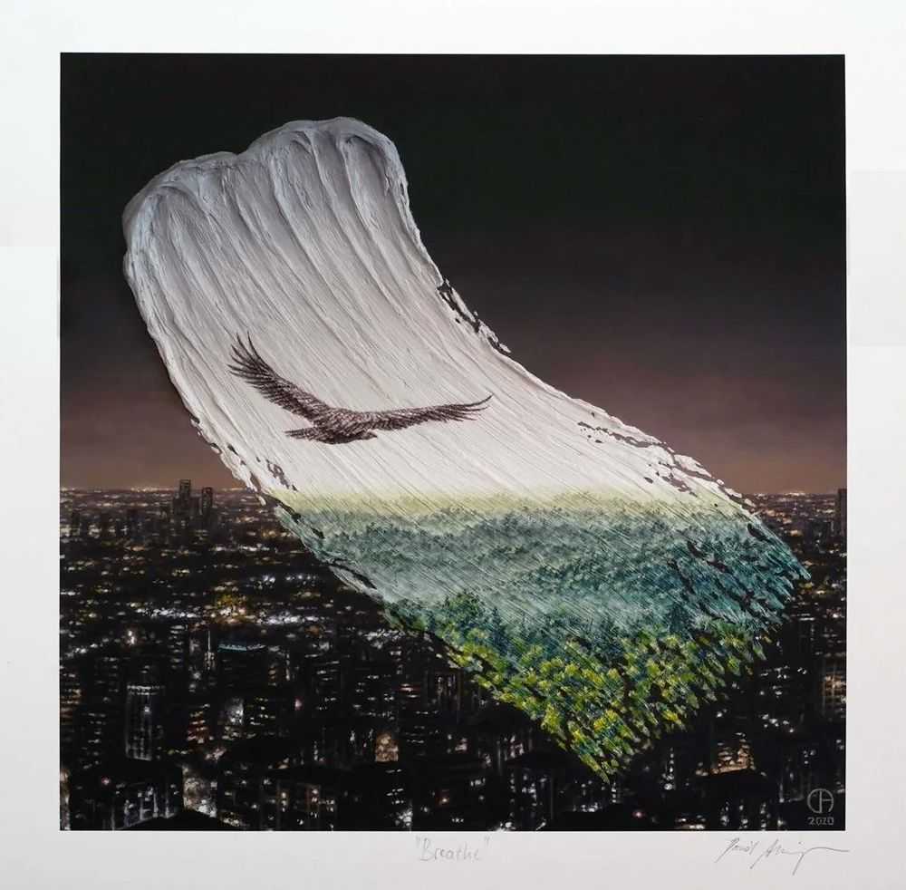 David Ambarzumjan, ‘Breathe’, 2020, Print, Giclée print on matte 305gsm Hahnemühne Smooth Rag Paper, null, Numbered