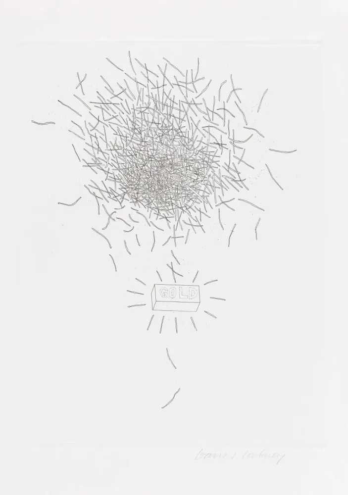 David Hockney, ‘Gold’, 1969, Print, Etched work, null, Numbered
