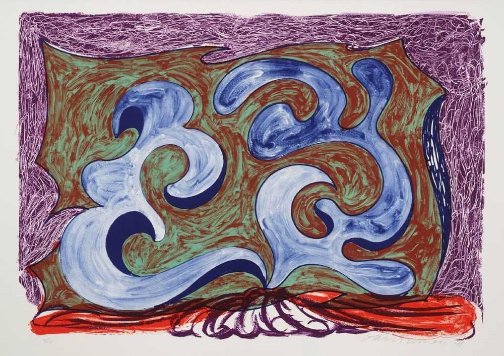 David Hockney, ‘Rampant’, 1991, Print, Colour lithograph, null, Numbered
