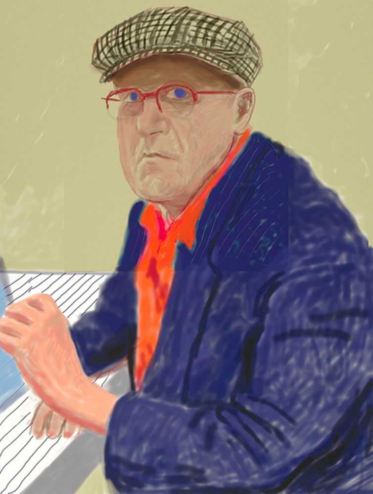 David Hockney, ‘Self-Portrait II’, 2012, Print, Digital media impression, null, Numbered