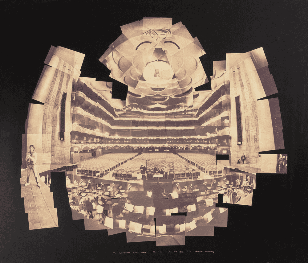 David Hockney, ‘The Metropolitan Opera House’, 1982, Print, Stone lithograph, null, Numbered