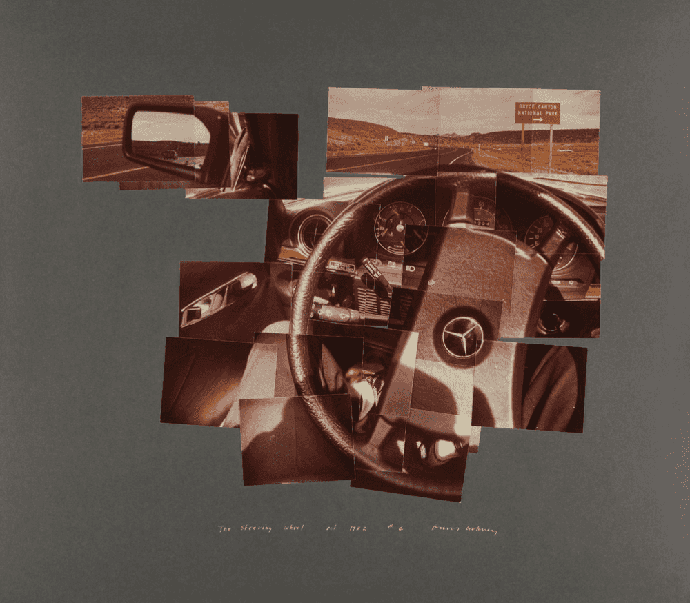 David Hockney, ‘The Steering Wheel, Oct 1982’, 1982, Print, Tonal aquatint, null, Numbered