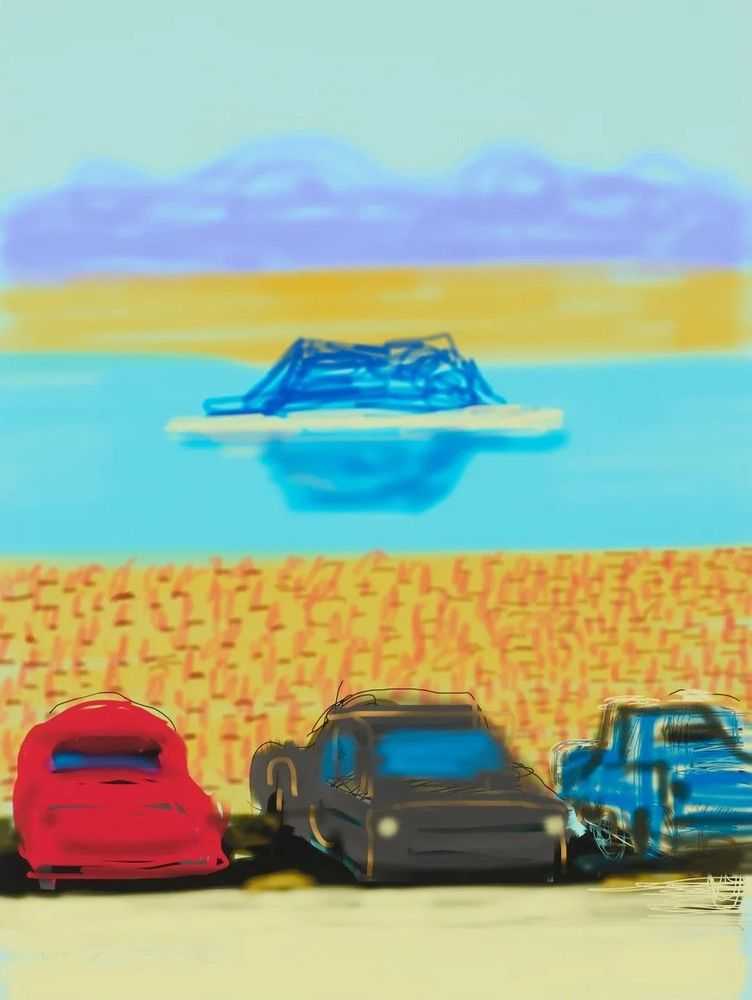 David Hockney, ‘The Yosemite Suite 17’, 2010, Print, Digital media impression, null, Numbered